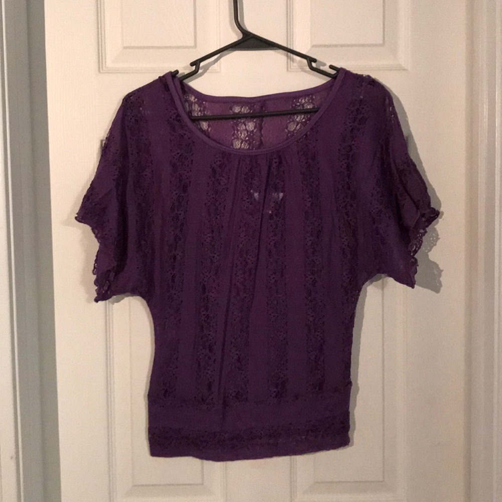Lace shirt w/ built in Cami